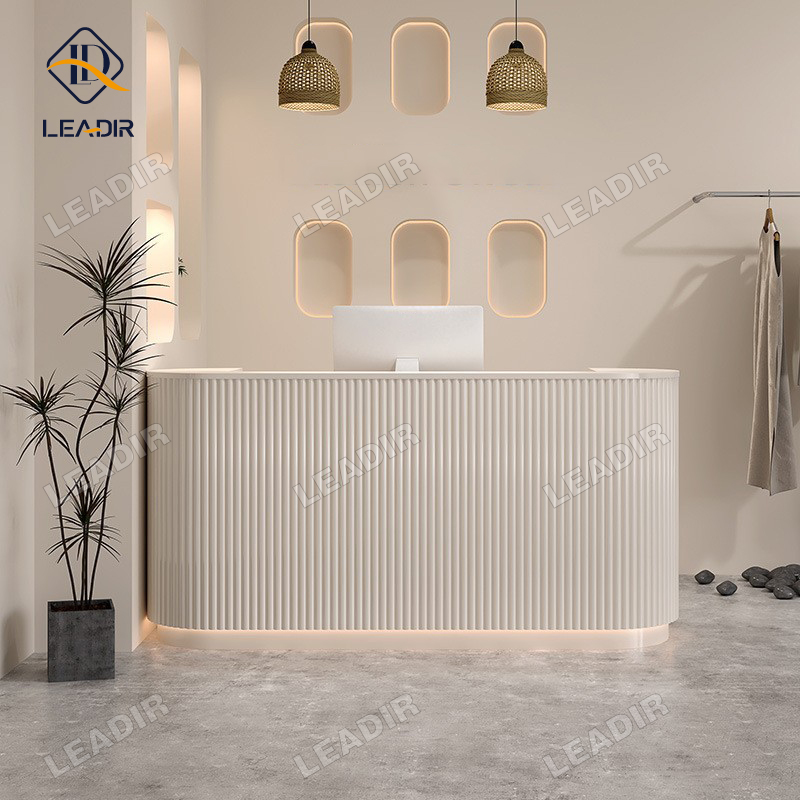 Office Furniture Logo - طاولة استقبال مخصصة للمكاتب والنوادي وصالونات