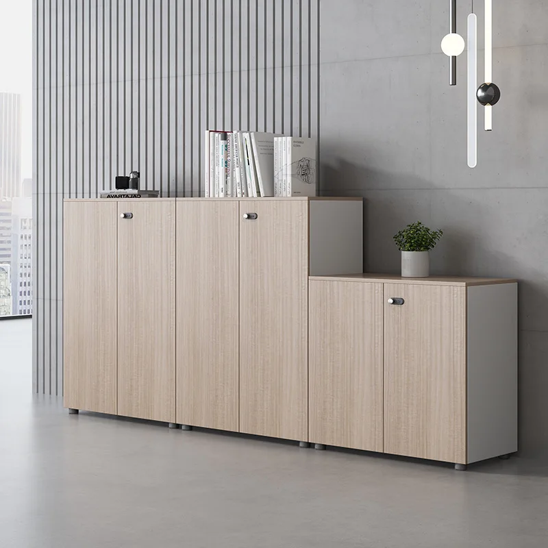 Office Furniture Filing Cabinets - خزانة ملفات مكتبية خشبية بتصميم عصري