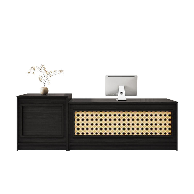 Office Furniture Logo - # مكاتب استقبال خشبية بتصميم عصري