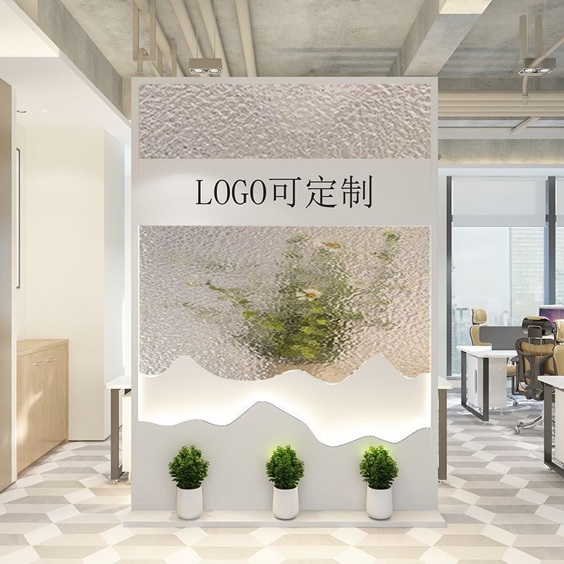 مكتب شركة شاشة زجاجية تقسيم شع - مراجعة Office Furniture Logo وسعره