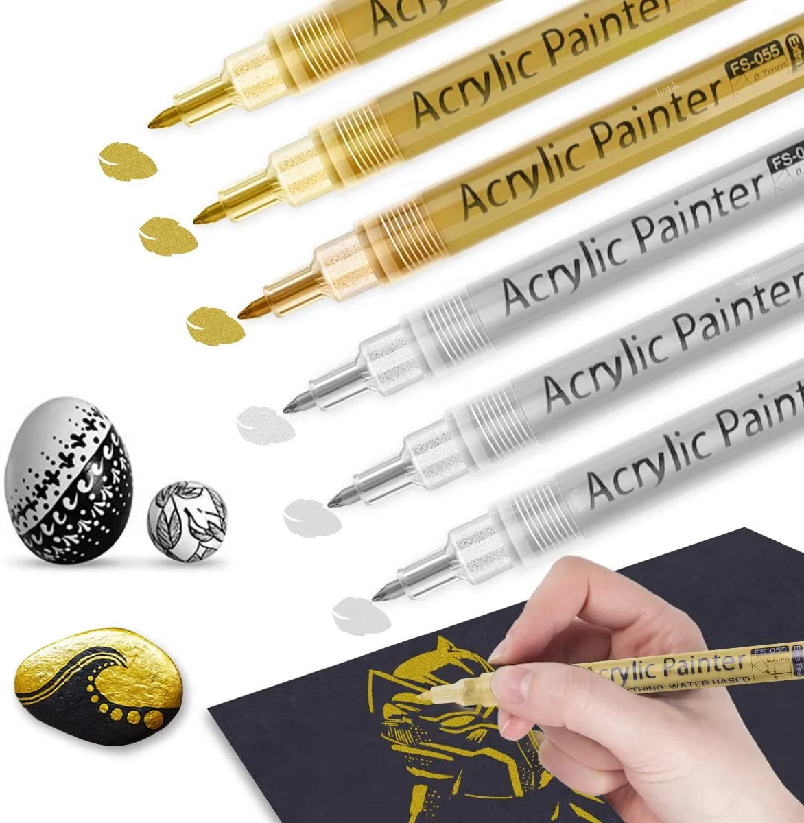 3 قطع/مجموعة قلم طلاء أكريليك  - مراجعة Copic Marker Classic وسعره