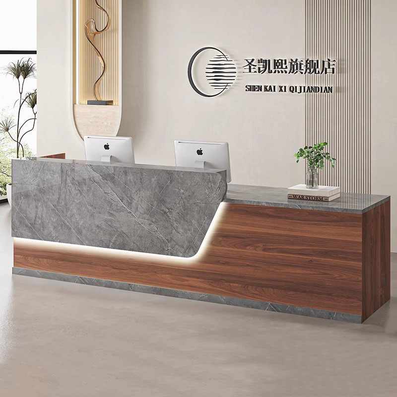 مكتب استقبال منزلي للتجميل، مك - مراجعة Office Furniture Logo وسعره