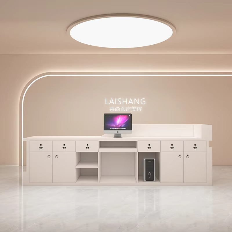 مكاتب استقبال كبيرة للفنادق، ط - مراجعة Office Furniture Logo وسعره