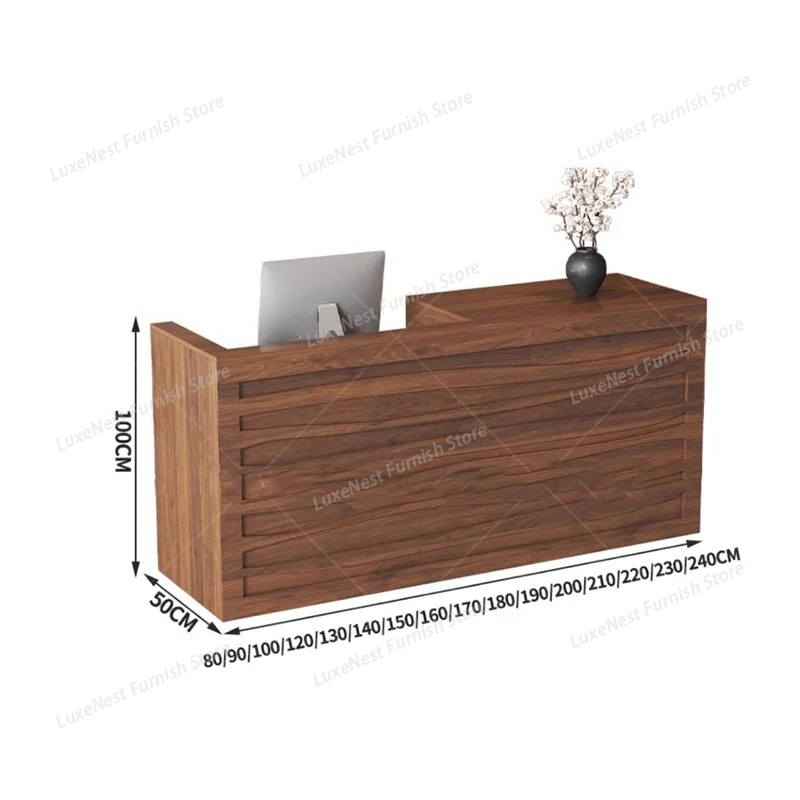 مكتب استقبال أنيق للمكاتب مع ش - مراجعة Office Furniture Logo وسعره
