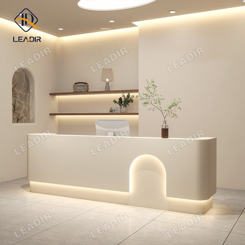 طاولة استقبال مخصصة للمكاتب وا - مراجعة Office Furniture Logo وسعره