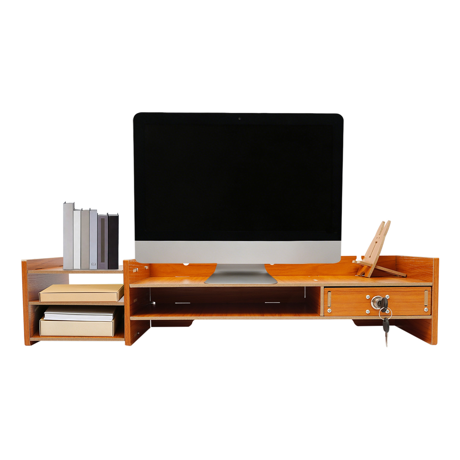 حامل شاشة مكتبي مريح من خشب MD - مراجعة Office Furniture Filing Cabinets وسعره